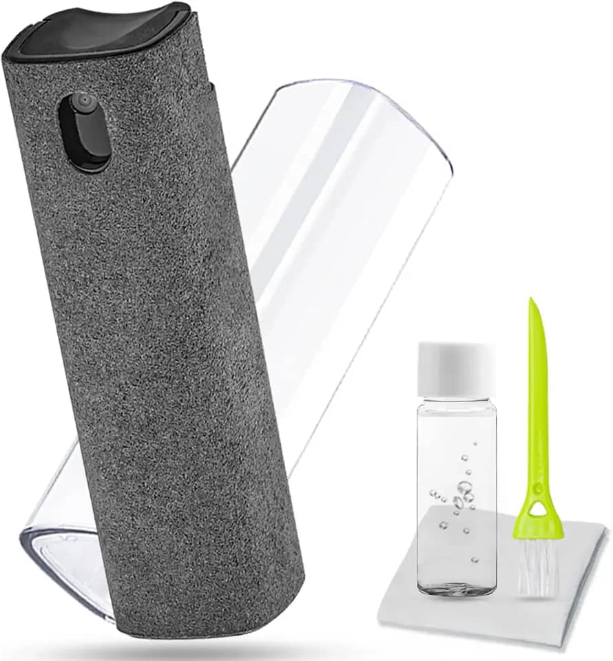 Spray de névoa de tela sensível ao toque, kit de limpeza walrfid para Smart Phone TV, laptop, tablet, PC, monitor de computador, telas planas LCD, óculos, compatível com iPhone, iPad, MacBook Pro