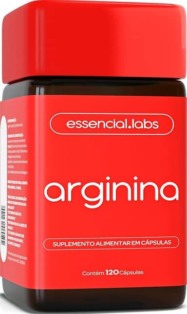ARGININA 100% PURA 2000mg POR DOSE - 120 CÁPSULAS - FÓRMULA DESENVOLVIDA PARA A VASODILATAÇÃO DOS MÚSCULOS