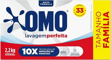 Omo Sabão em Pó Lavagem Perfeita 2,2kg