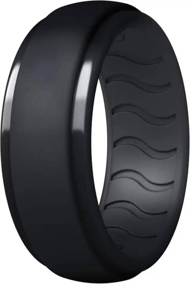 Anel de silicone masculino, aliança de casamento de silicone masculina, anéis de casamento de borracha para homens, aliança de casamento de silicone masculina