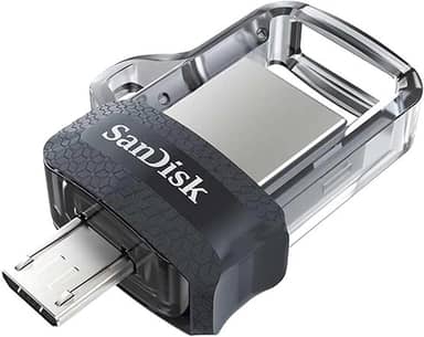 Pen Drive SanDisk p/Smartphone Ultra Dual Drive MicroUSB/USB 3.0 256GB