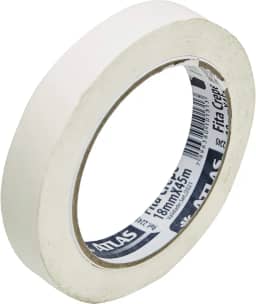 Atlas - Fita Crepe, Rolo de 18 mm x 45 Metros