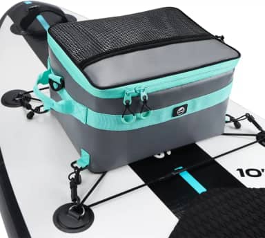 YVLEEN Bolsa Térmica Para Prancha De Remo À Prova D'Água, Capacidade De 25L, Cinza, Material De Pvc, Design Multifuncional