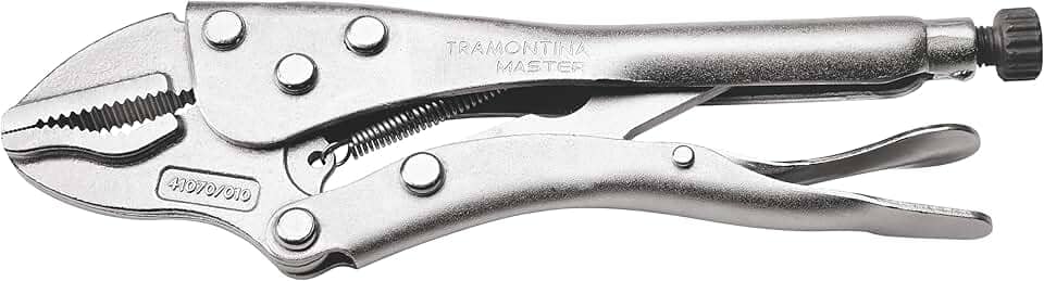 Tramontina 41070110, Alicate Pressão Mordente Triangular 10''
