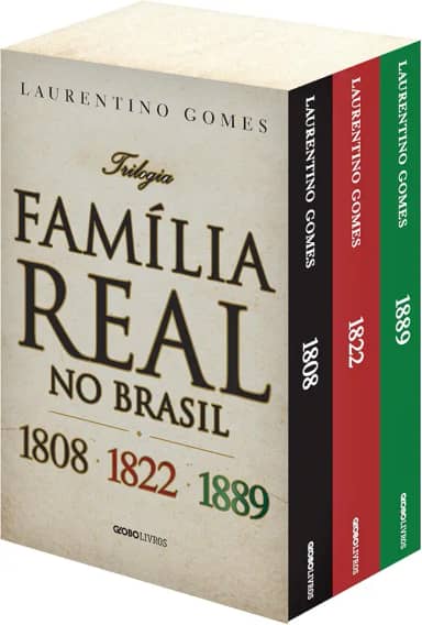 Box Trilogia Família real no Brasil