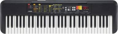 Yamaha PSR-F52 - Teclado digital portátil e compacto com 61 teclas, 144 vozes de instrumentos e 158 estilos de acompanhamento, preto