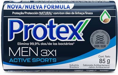Sabonete Masculino Antibacteriano em Barra Protex Men Sport 85g