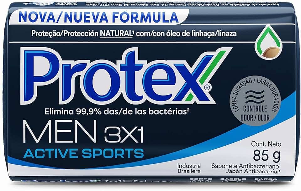 Sabonete Masculino Antibacteriano em Barra Protex Men Sport 85g