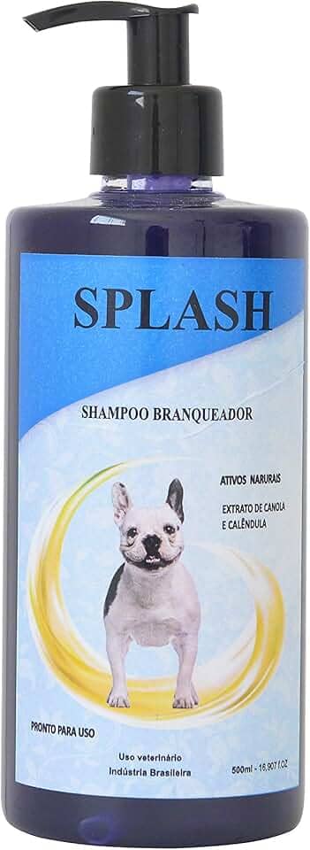 Splash Shampoo Branqueador Branco 500Ml