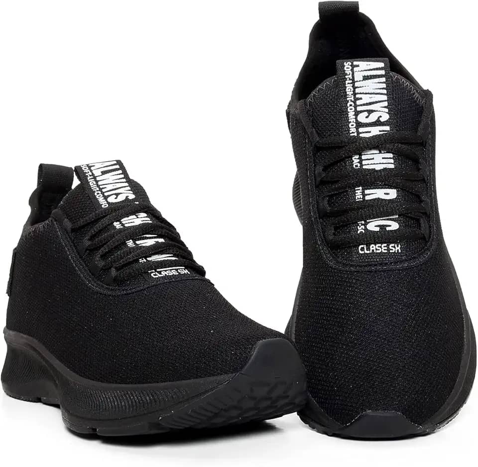 Tênis para Academia Masculino Esportivo Treino Malhar Musculação BF Shoes