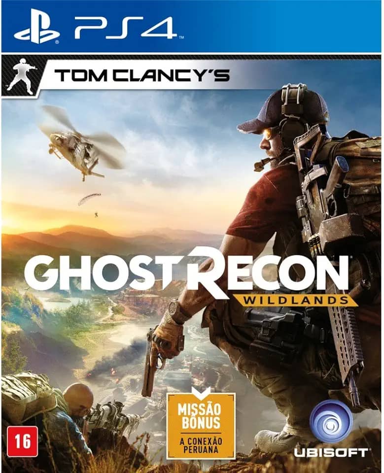 Jogo Tom Clancys Ghost Recon Wildlands - PlayStation 4