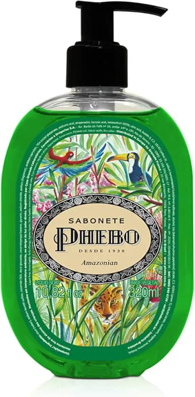 PHEBO - Sabonete Líquido Tradicional Amazon 320ml