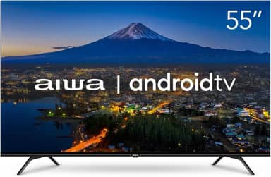 SmartTV Aiwa 55” Android, 4K, Borda Ultrafina, Dolby Vision & Atmos - AWS-TV-55-BL-01 TV 55" ANDROID - BORDA INFINITA AWS-TV-55-BL-01 BIVOLT