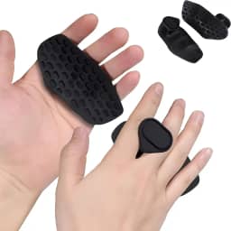 MHSHOP Luva Academia Feminina e Masculina – Grip Crossfit, Luva de Musculação com Protetor Palmar, Antiderrapante, Ideal para Treino, Academia, Crossfit e Exercícios Luvas de Borracha Com Estojo