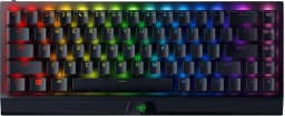 RAZER Teclado mecânico para jogos Blackwidow V3 Mini Hyperspeed (Green Switch) 65% sem fio (Rz03-03891400-R3M1)