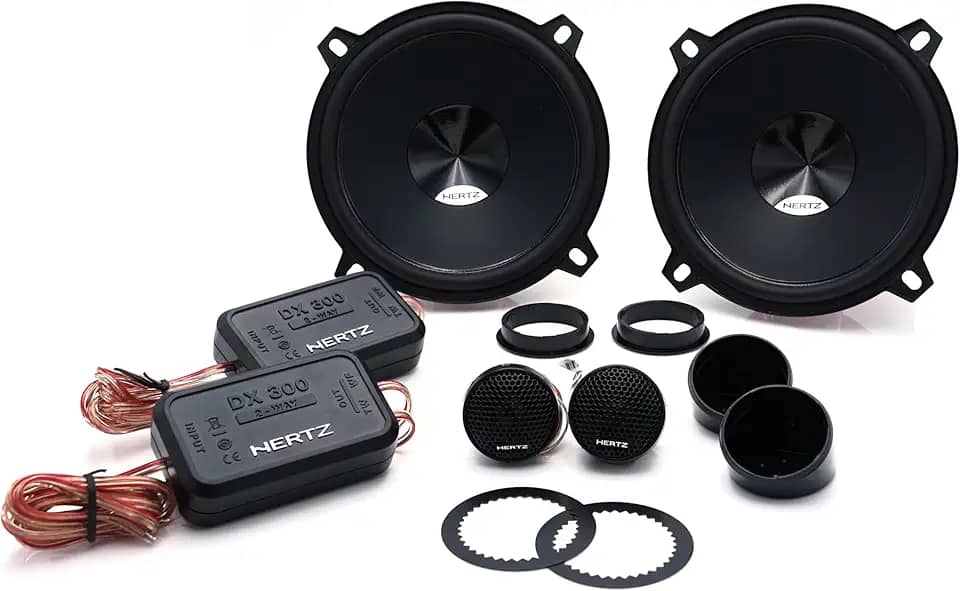 Kit de Alto-Falantes 2 Vias, Hertz, DSK130 071200, Conjunto de Alto Falantes