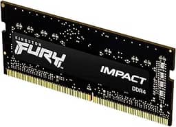 Memória Notebook Kingston Fury Impact 16GB DDR4 3200 Mhz - Preto