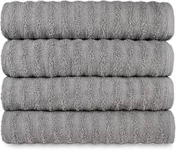 Kit 4 Toalhas Banho Banhão Gigante Super Absorção Macia - Ocean (KIT 10)