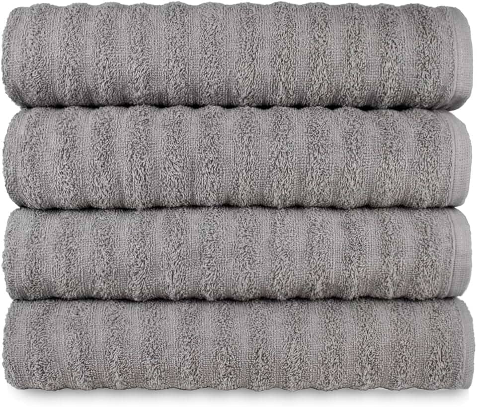 Kit 4 Toalhas Banho Banhão Gigante Super Absorção Macia - Ocean (KIT 10)