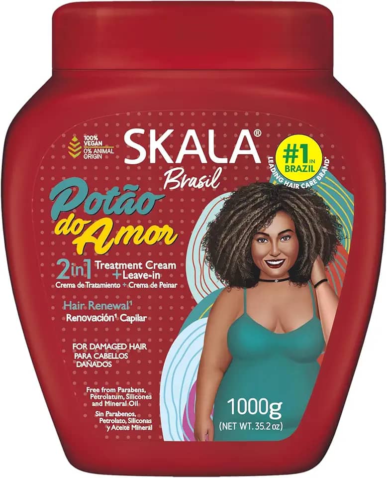 SKALA Creme Tratamento 1Kg 18 Elementos + Arginina Skala