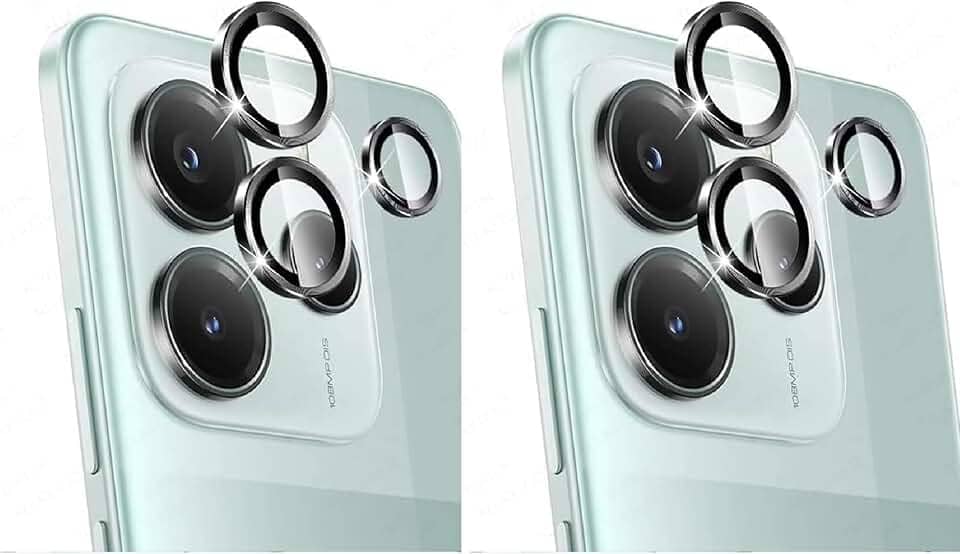 kit 02 Películas Protedora da Lente Câmera Para Xiaomi Redmi Note 14 5G 4G