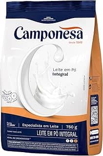 Camponesa - Leite em Pó Integral Rico em Vitaminas 750g