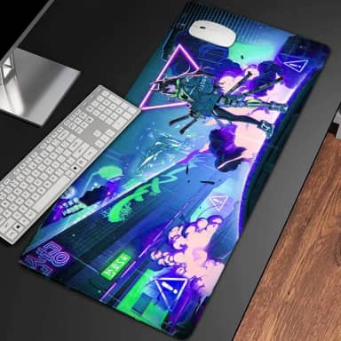 Mouse Pad Gamer Vários Modelos Diversos Populares Pop (Cyberpunk Anime | 1954,80x40cm)