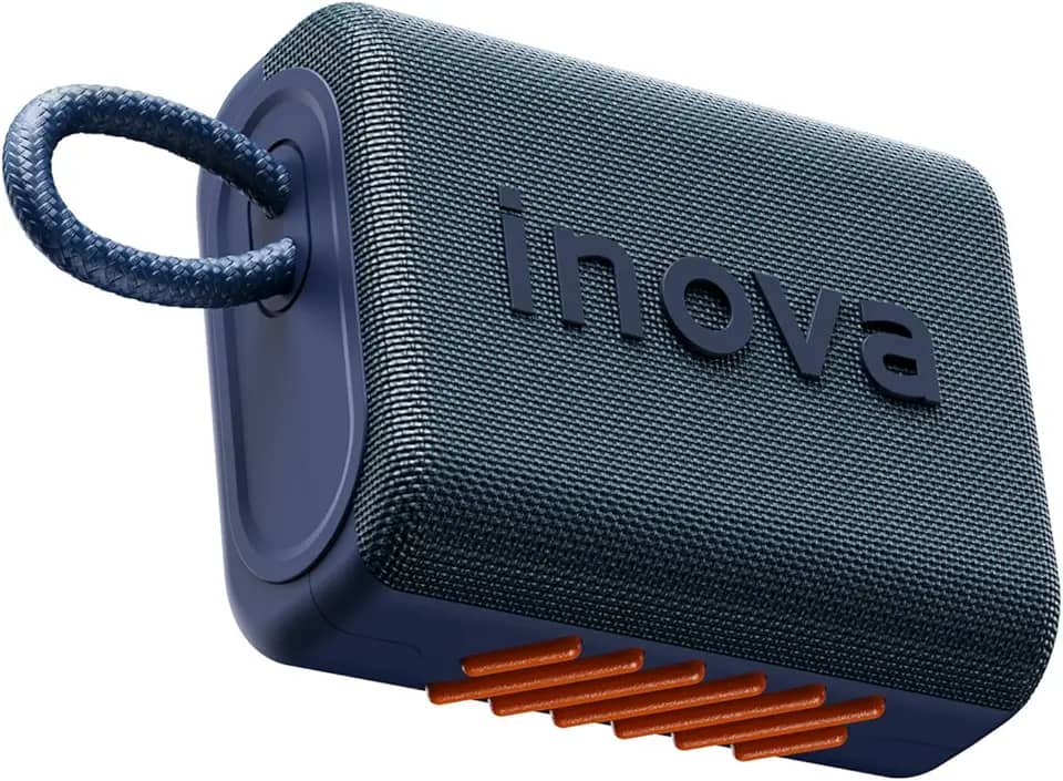 Caixa de Som, inava, Go- 5, Caixa de Som Portáteis Bluetooth,Terceira Geração, 15h de Reprodução, À Prova D'água IP67, TWS/USB/TF(AZuI)