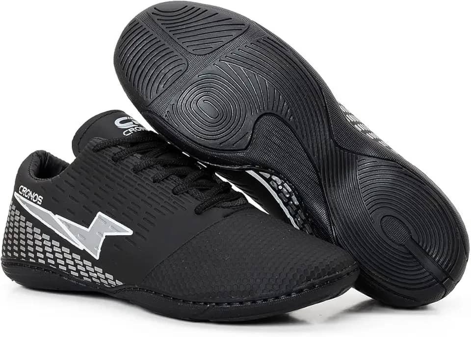 Tênis Futsal Quadra Cr Cronos Adulto Sola Costurada Masculino Feminino Confortáveç