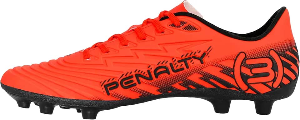 Chuteira Penalty Bravo Y-3 Campo Preta e Cinza