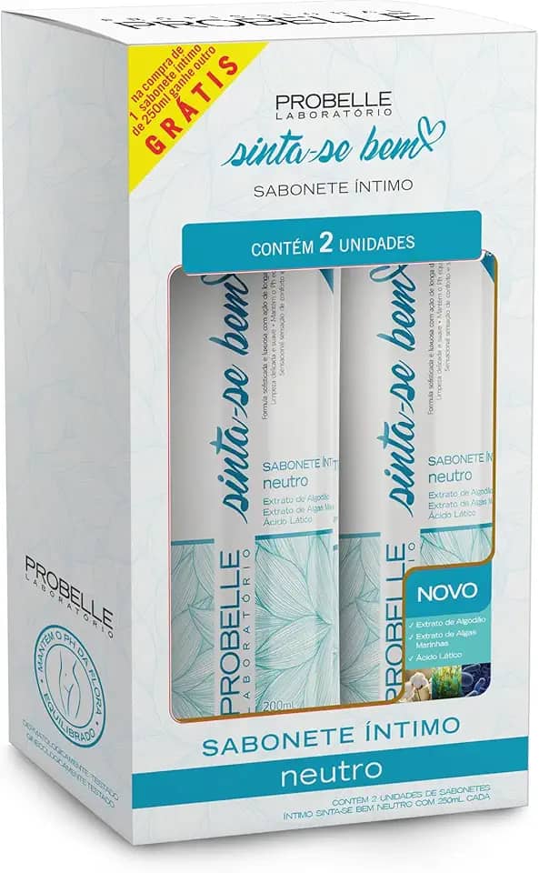 Kit Sabonete Íntimo Neutro Sinta-se Bem 500ml