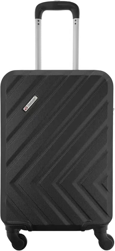 Mala de Bordo 10kg ABS 4 Rodas 360 Cadeado Gladiador Essential D2MB (Preto)