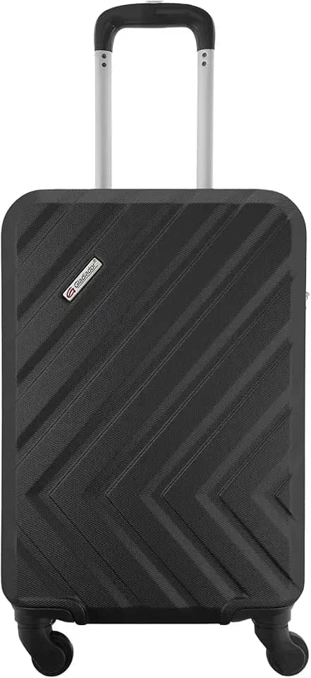 Mala de Bordo 10kg ABS 4 Rodas 360 Cadeado Gladiador Essential D2MB (Preto)