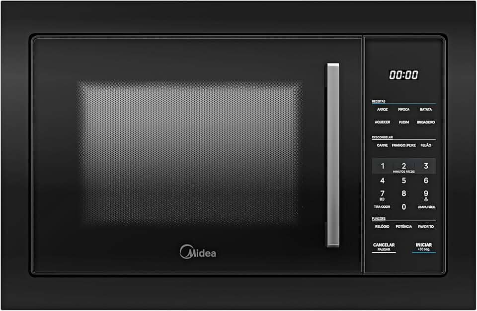 Micro-ondas de Embutir 35L Preto Midea 220V