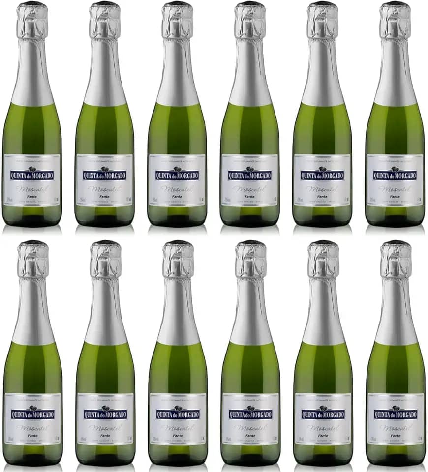 12 Mini Espumante Moscatel Baby 187ml Quinta do Morgado