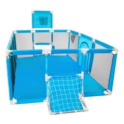 Cercado Grande Infantil Chiqueirinho Portátil Para Bebê Criança (Azul)