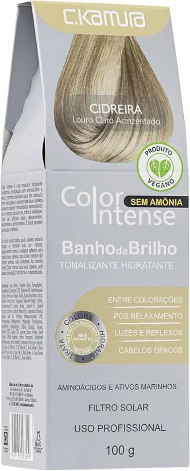 Tonalizante Hidratante Banho de Brilho Cidreira, C.Kamura, Cidreira, 100 ml