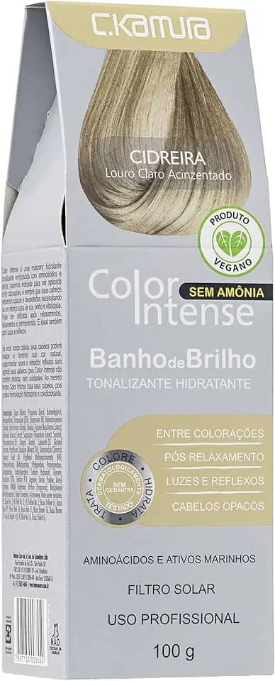 Tonalizante Hidratante Banho de Brilho Cidreira, C.Kamura, Cidreira, 100 ml