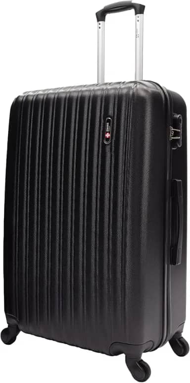 Mala de viagem média 23kg Londres Swiss Move Preta