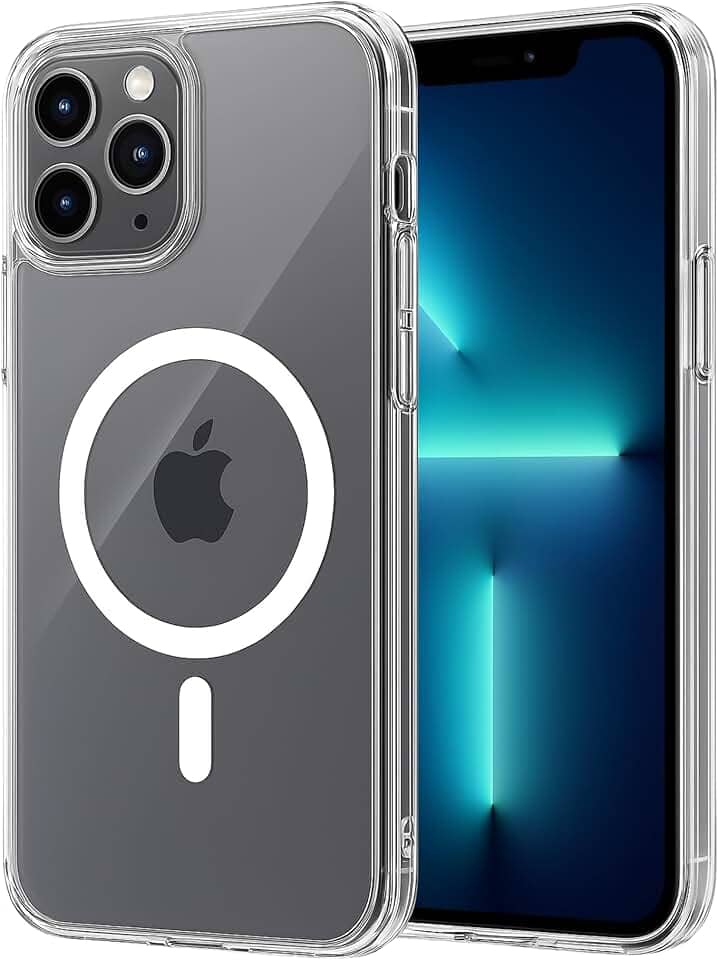 [Capa Mag-safe para iPhone 11 Pro MAX] Capinha Clear Case Magnetica Premium com Proteção de Câmera Compatível com Mag-Safe Transparente Anti-Amarelamento e Resistente a Riscos e Anti Impacto
