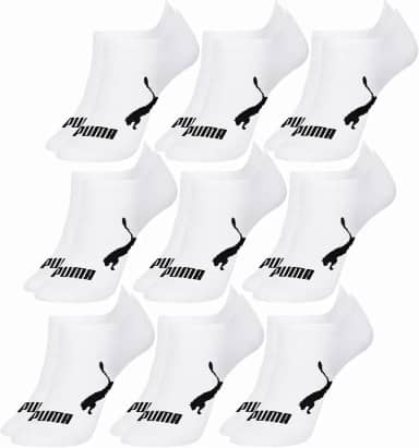 Kit 9 Pares de Meias Puma Sapatilha Cano Baixo Soquete Esportiva Masculina Original