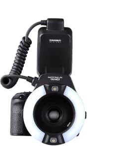 YONGNUO Macro Flash YN-14EX TTL LED Macro Ring Flash Light para câmera Canon
