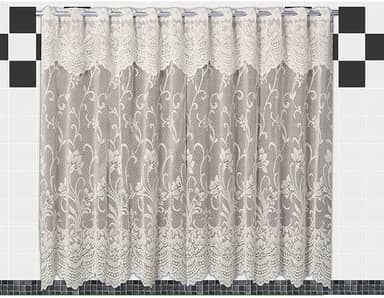 Cortina De Renda Para Cozinha Karla 2,00 M X 1,20 M