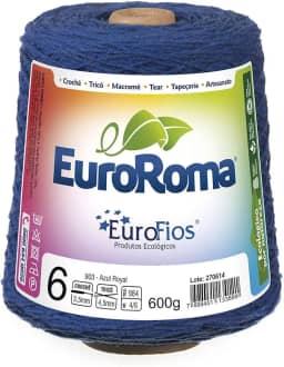 Euroroma 620903, Barbante 4/6 Fios, Multicolor