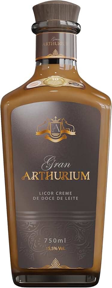 Licor Creme de Doce de Leite Viçosa Gran Arthurium 750 mL