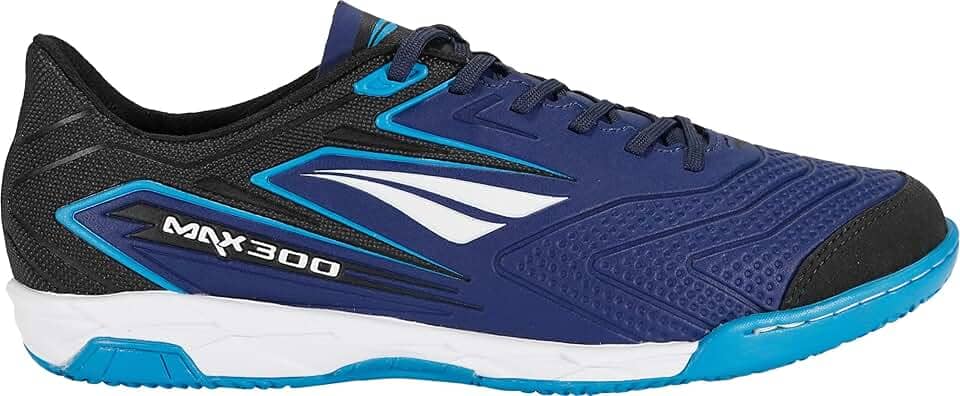 Chuteira Penalty Max 300 Futsal Laranja e Branca