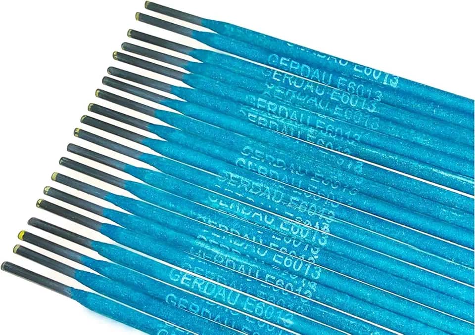 20 Varetas Eletrodo Solda Revestido Azul Gerdau 6013 2,5mm Aço/Ferro Serralheiro