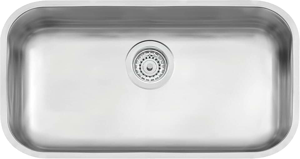 Tramontina 94024102 Cuba Lavínia em Aço Inox Acetinado, 56X34 cm, Prata