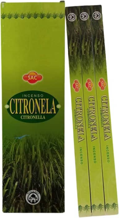 Incenso Indiano Sac Citronela - Repelente Natural 3 caixinhas