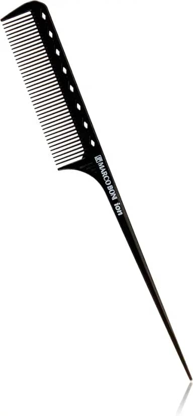 Pente Profissional Ionizado com Cabo Pontiagudo Dentes Finos, 0043, Marco Boni, Cores Sortidas, 1 unidade